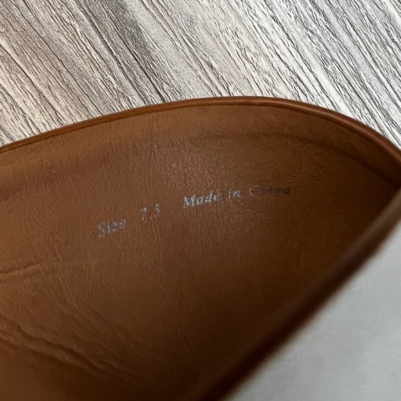 Dolce Vita Lida slip on white leather criss cross cork wedges size 7.5 - Picture 12 of 12